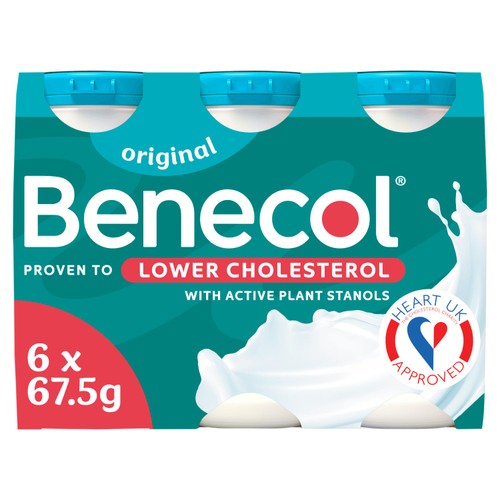 Benecol Cholesterol Lowering Original Yoghurt Drink No Added Sugar