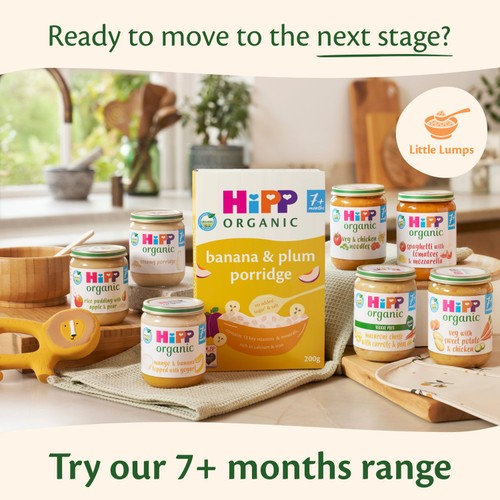HiPP Organic Carrots & Peas Baby Food Jar 6+ Months