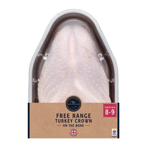 M&S Collection Free Range Turkey Crown On The Bone