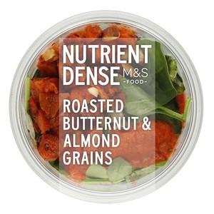 M&S Nutrient Dense Roasted Butternut & Almond Grains 240g