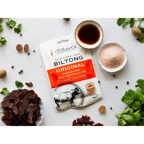 Mr Filberts Traditional Beef Biltong - Original
