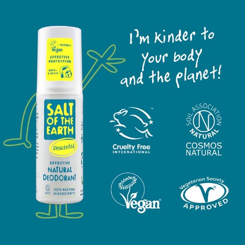Salt of the Earth Spray Natural Deodorant