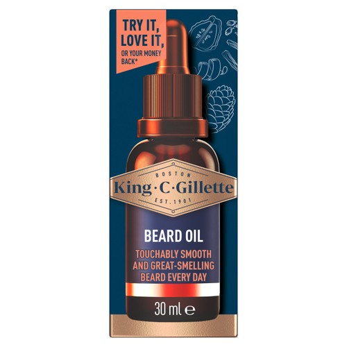 King C Gillette Beard Oil 
