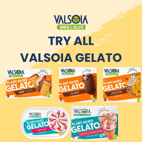 Valsoia 8 Soya Ice Cream Sandwiches