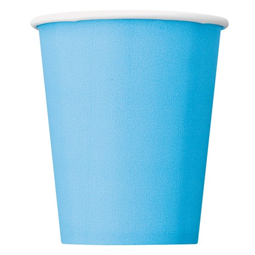 Powder Blue Paper Party Cups