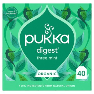 PUKKA Organic Lemon, Ginger & Manuka Honey 40 Herbal Tea Bags
