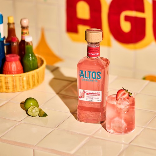 Olmeca Altos Tequila Ready to Serve Strawberry Margarita