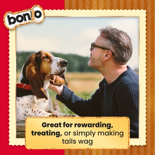 Bonio Meaty Chip Bitesize Dog Biscuits