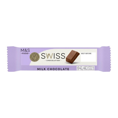 M&S Swiss Milk Chocolate Bar