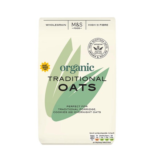 M&S Organic Traditional Oats