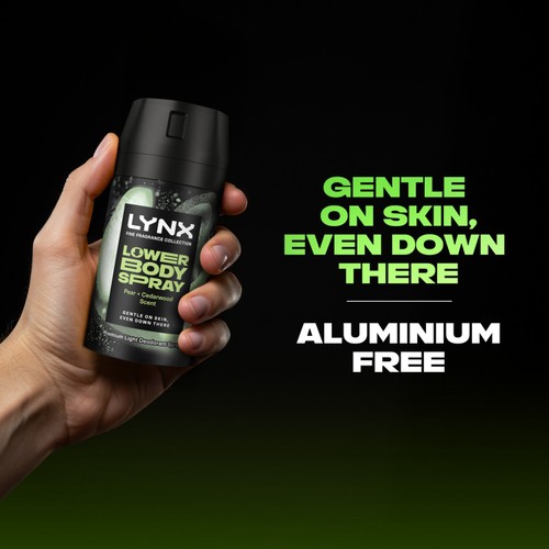 Lynx Lower Body Deodorant Body Spray Pear