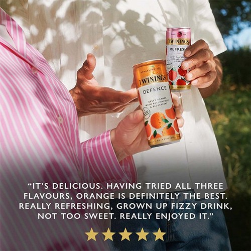 Twinings Sparkling Tea Defence