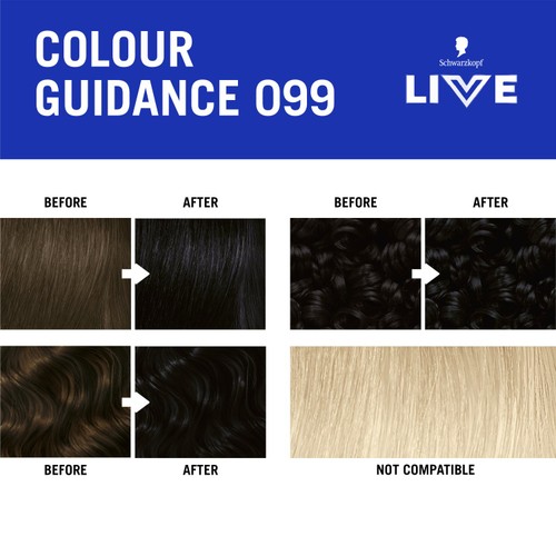 LIVE Intense Colour 099 Deep Black
