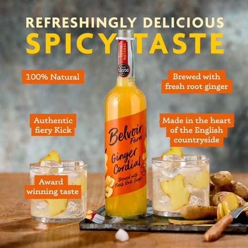Belvoir Ginger Cordial