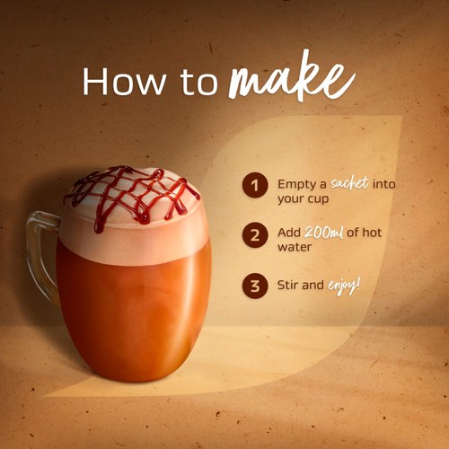 Nescafe Green Triangle Quality Street Mocha