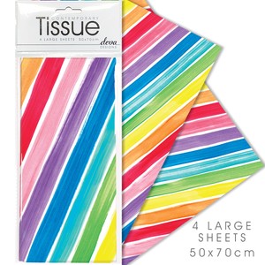Rainbow Rock Tissue Paper