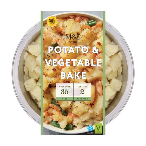 M&S Potato & Vegetable Bake