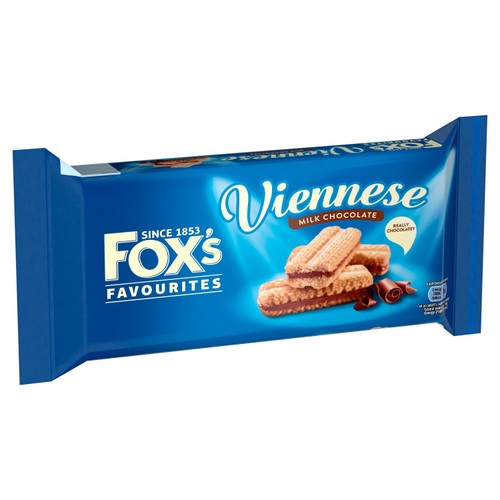 Fox's Biscuits Milk Chocolate Viennese 