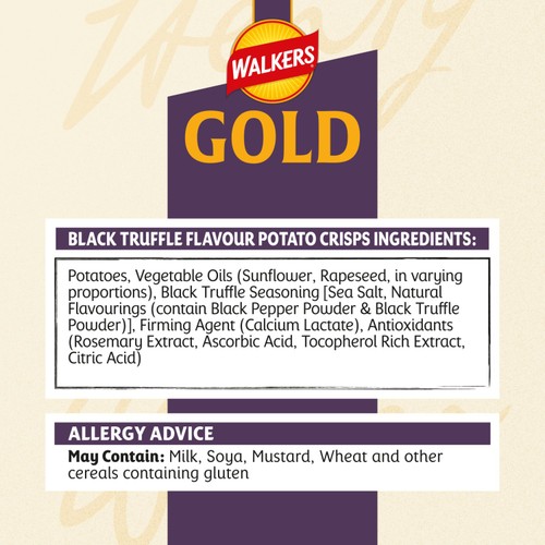 Walkers Gold Black Truffle
