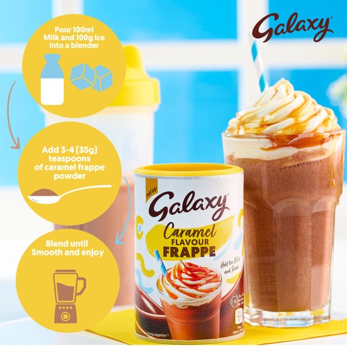 Galaxy Caramel Frappe