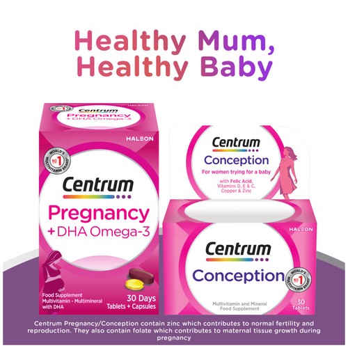 Centrum Pregnancy +DHA Omega