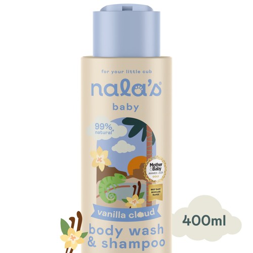 Nala's Baby Body Wash & Shampoo Vanilla Cloud