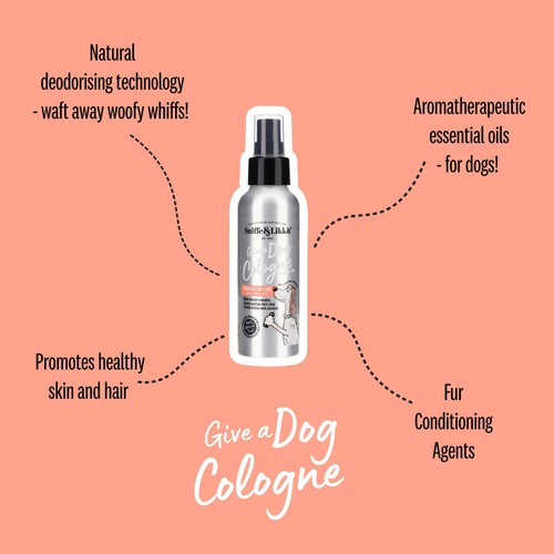 Sniffe & Likkit Give A Dog Cologne Fragrant Fur Coat Conditioning Mist