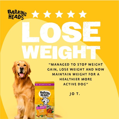 Barking Heads Fat Dog Slim Dry Dog Food 