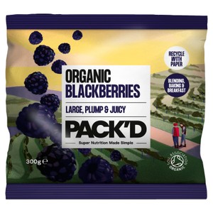 PACK'D Organic Blueberries 300g