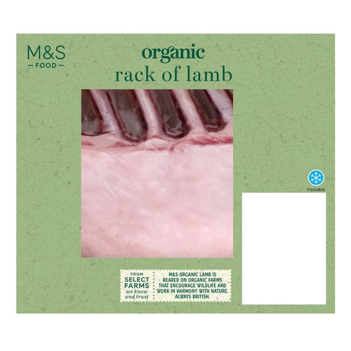 M&S Organic Rack of Lamb