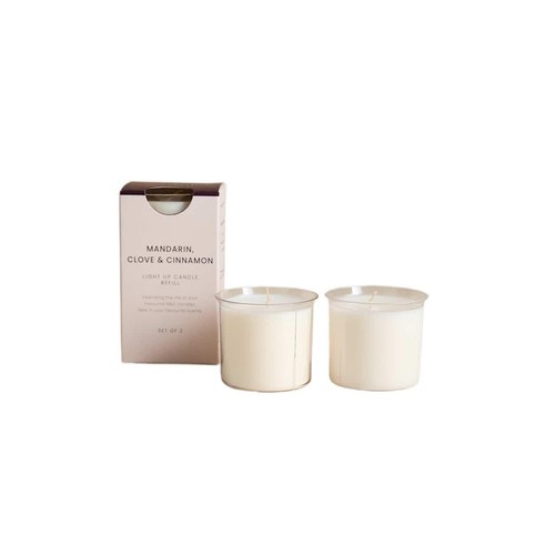 M&S Mandarin, Clove & Cinnamon White Candle Refills
