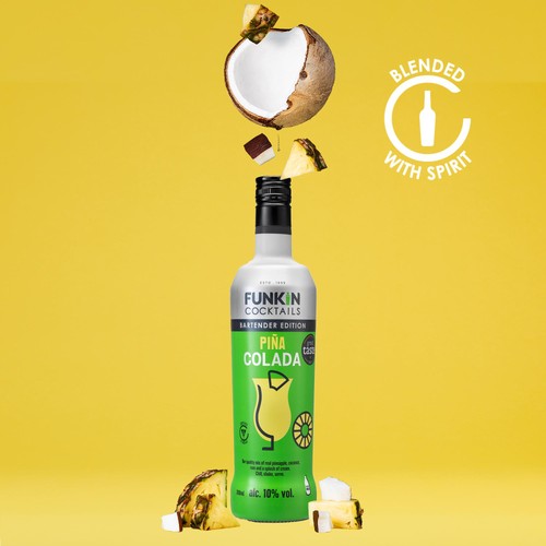 Funkin Pina Colada Cocktail Bottle