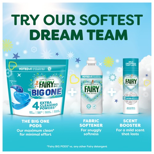 Fairy Non Bio Big One Washing Liquid Pods 29 Washes
