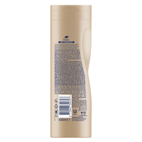 Dove Visible Glow Fair to medium self tan lotion