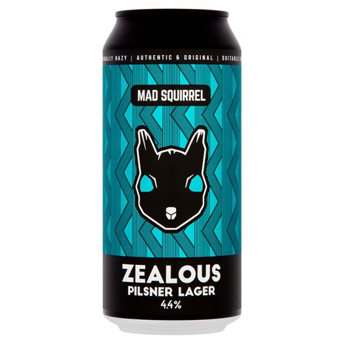 Mad Squirrel Zealous Pilsner, 440ml