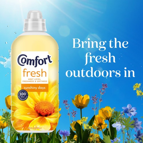 Comfort Fresh Sunshiny Days Fabric Conditioner 31 Washes