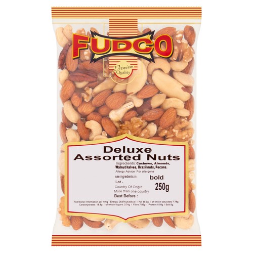 Fudco Nut Mix Assorted Tray 250g
