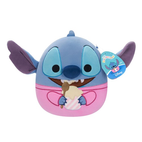 Squishmallows 8in Disney Stitch Eating Ice Cream
