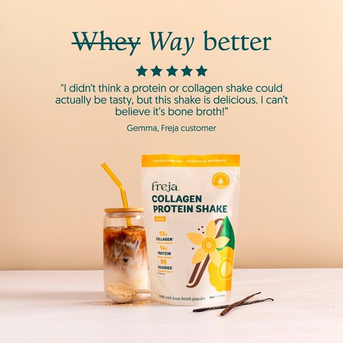 Freja Collagen Protein Vanilla Shake