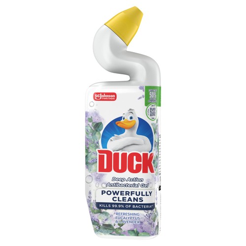 Duck Deep Action Gel Toilet Liquid Lavender & Eucalyptus