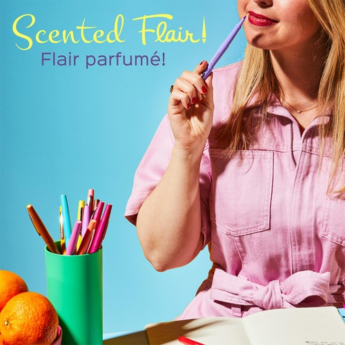 Paper Mate Flair 0.7mm Scented Felt Tip Pens