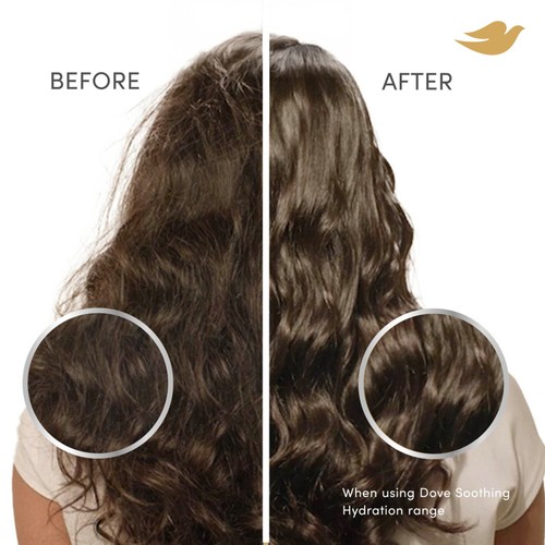 Dove Soothing Hydration Hair Mask for Smooth, Soft and Moisturised Hair