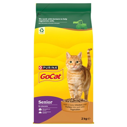 Go-Cat Senior Chicken Dry Cat Food