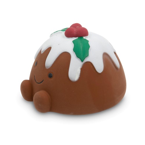 Petface Chrissie Christmas Pudding Latex Dog Toy