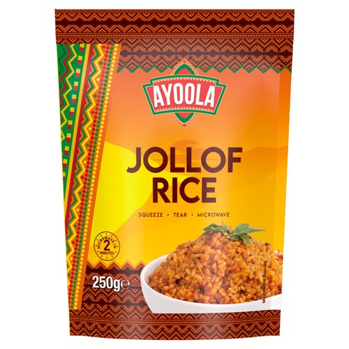 Ayoola Jollof Microwave Rice Pouch
