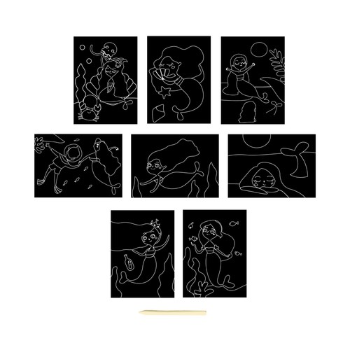 Avenir Scratch Junior Little Mermaid