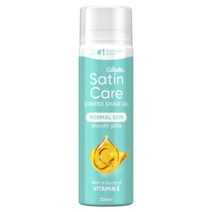 Satin Care Shave Gel Olay Vitamin E Dry Skin