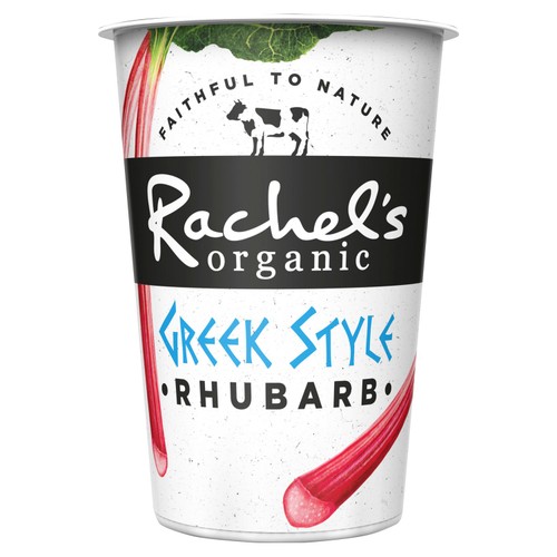Rachel's Organic Greek Style Rhubarb