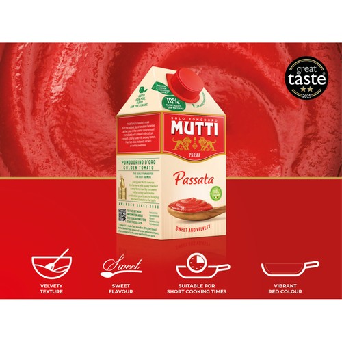 Mutti Classic Italian Tomato Passata