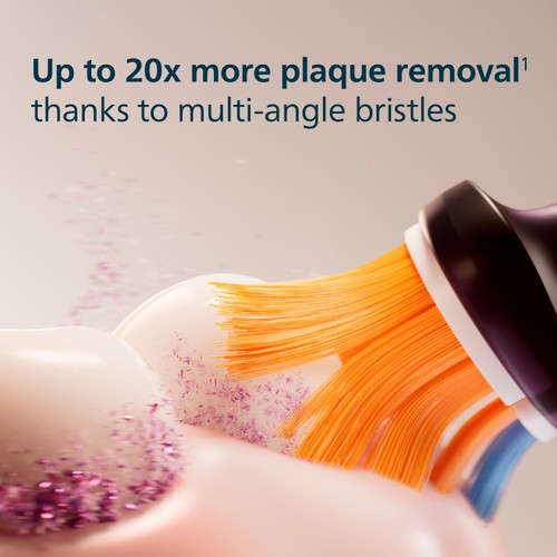 Philips Sonicare Genuine A3 Premium All-in-One Brush Head, Black, 2+1 Pack